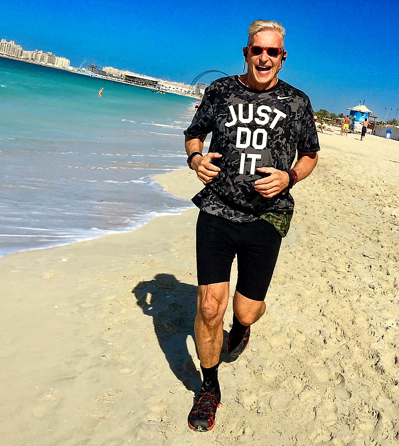 Thomas Kramer am Strand